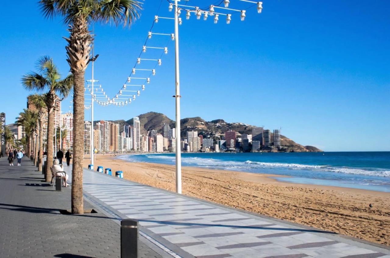 Seafront Luxury Levante Beach / Primera Linea Playa Levante 貝尼多姆 外观 照片